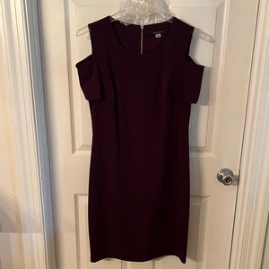Tommy Hilfiger plum colored dress size 12.